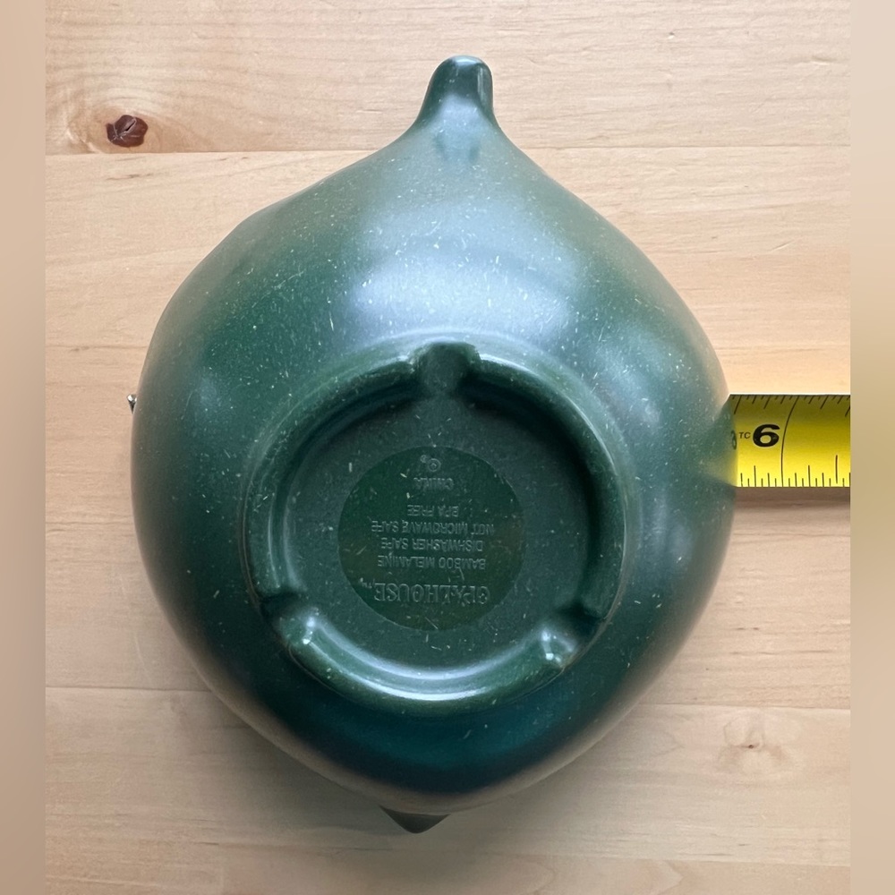 NWT Bundle 2 OPALHOUSE Leaf BAMBOO MELAMINE Bowls SET - Picture 5 of 8